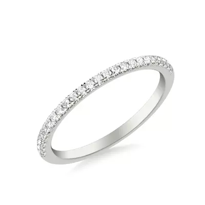 Rayleigh Pavé Diamond Band