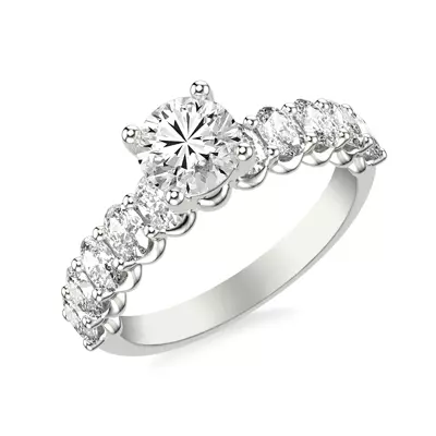 Kimpton Oval Lab Engagement Ring