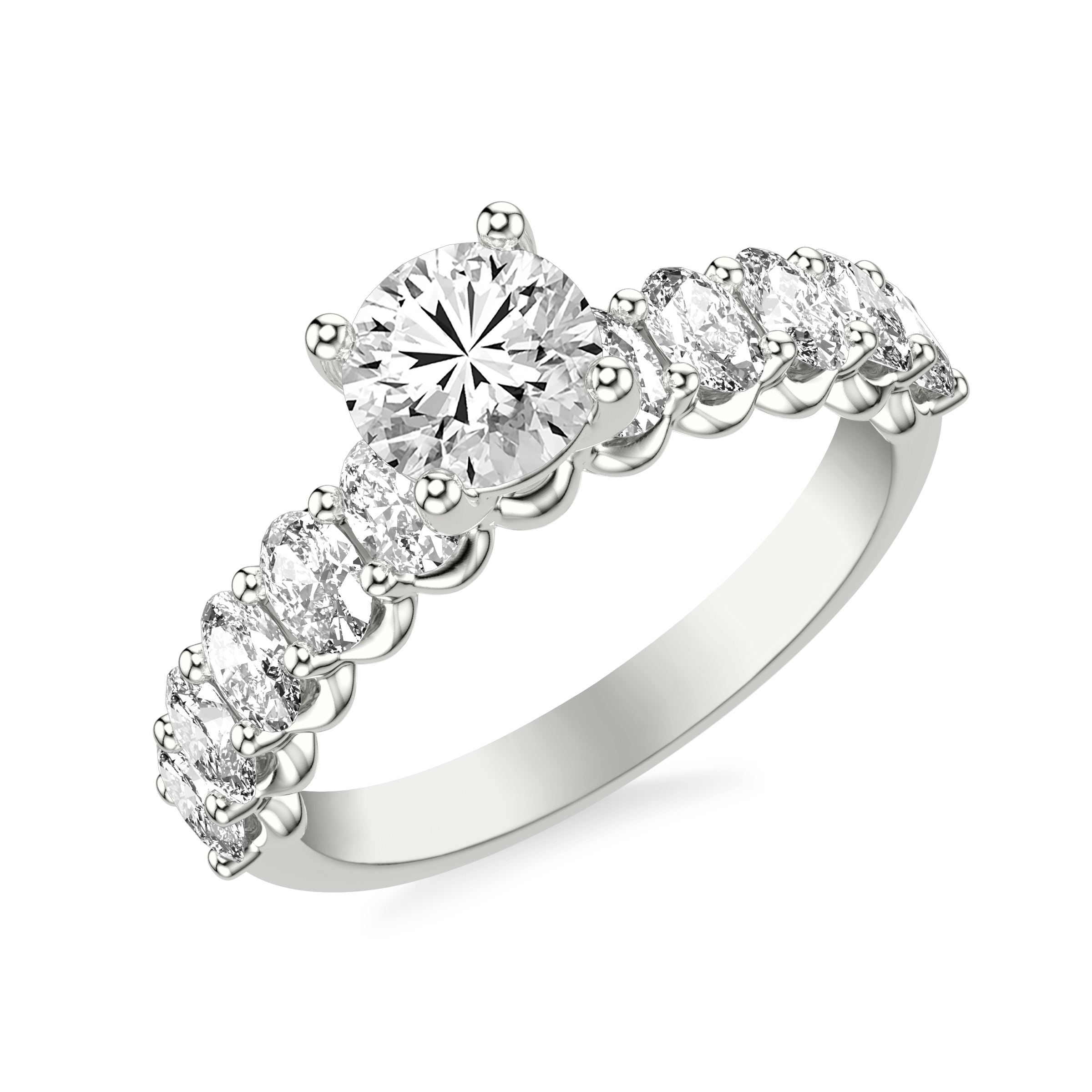 Kimpton Oval Lab Engagement Ring