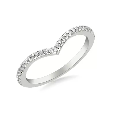 Ariana Pave Diamond V-Band