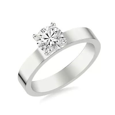 Cortina Wide Engagement Ring (3.5mm)