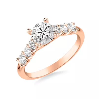Nicola Diamond Accent Engagement Ring