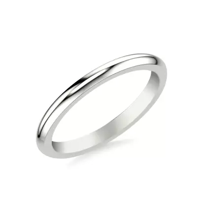 Cecily Polished Band (2mm)