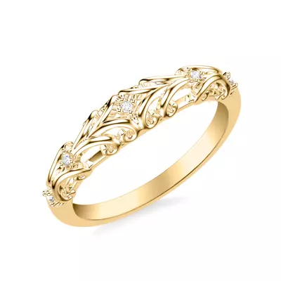 Suri Pavé Wave Band