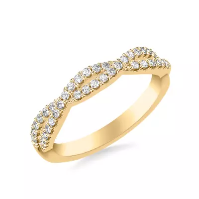 Denisse Contemporary Prong Diamond Band