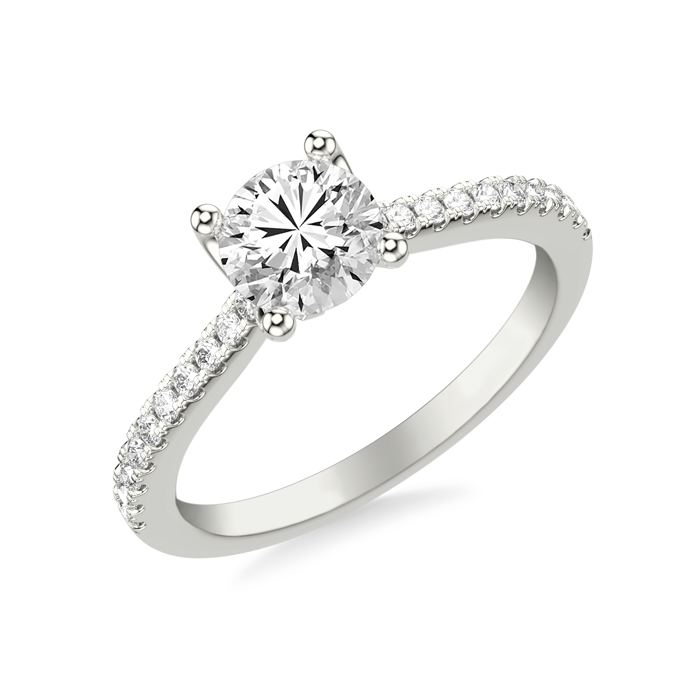Marlo Pavé Engagement Ring