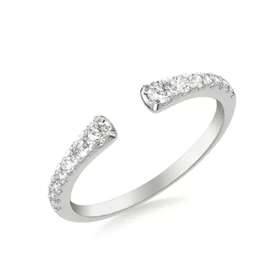 Zahara Graduated Diamond Open Band