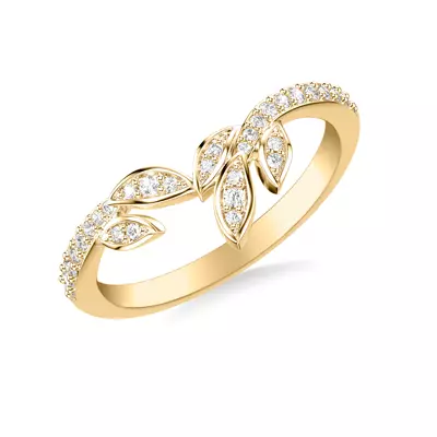 Periwinkle Pave Diamond Band