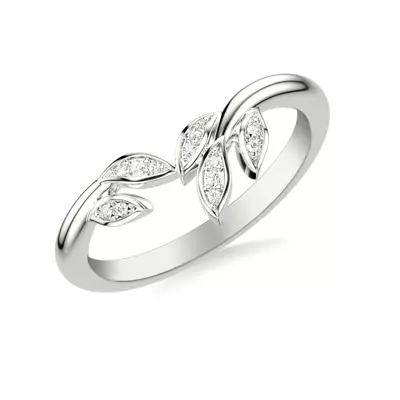 Periwinkle Petal Polished Band