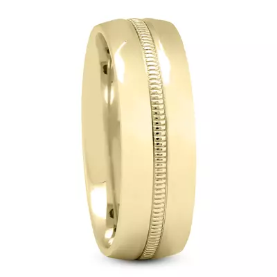 Gina Milgrain band (7mm)