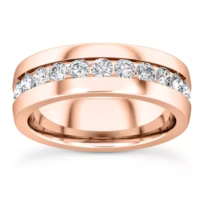 Ara Grande Men's Eternity Wedding Band