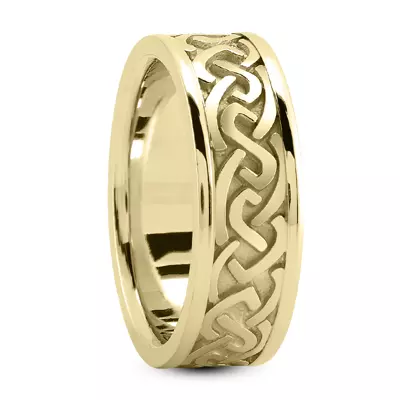 Celtic Woven Knot Band (7mm)