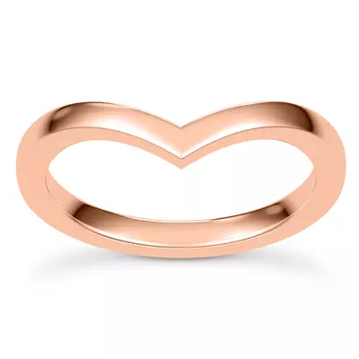 Roxie Chevron Polished Band