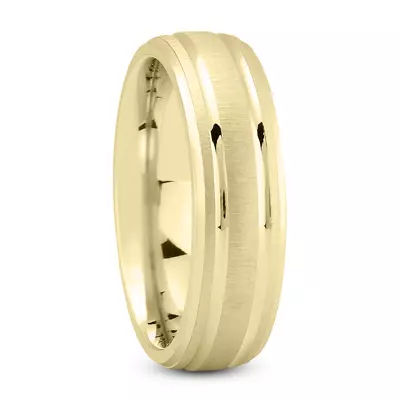 Hyde Diamond Carved Band (7mm)