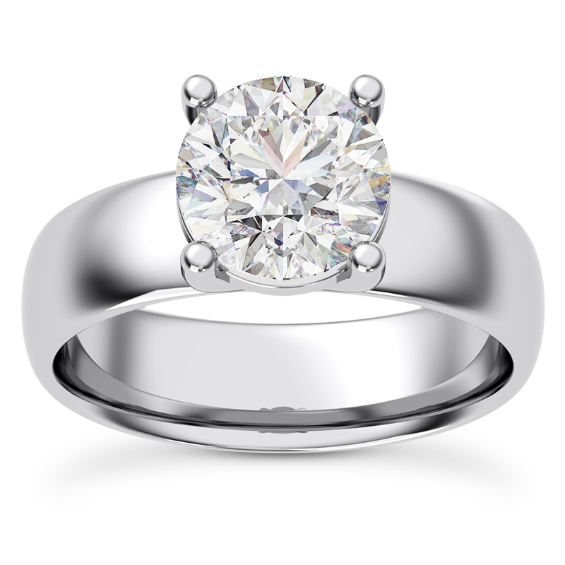 Monaco Wide Solitaire (5MM)