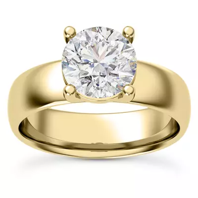 Monaco Wide Solitaire (5MM)