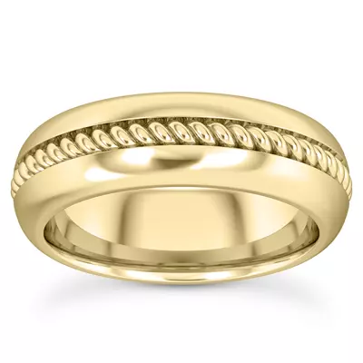 Lyra Men's Wedding Band