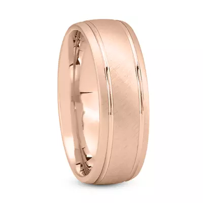 Lada Brushed Grooved Band (7mm)