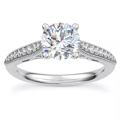 Quinley Pave Engagement Ring