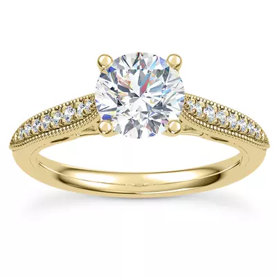 Quinley Pave Engagement Ring