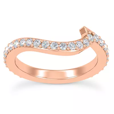 Ara Diamond Curve Band