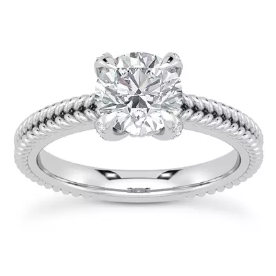 Lyra Diamond Engagement Ring