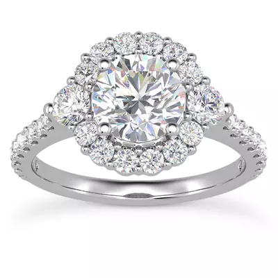 Auriga Lab Engagement Ring