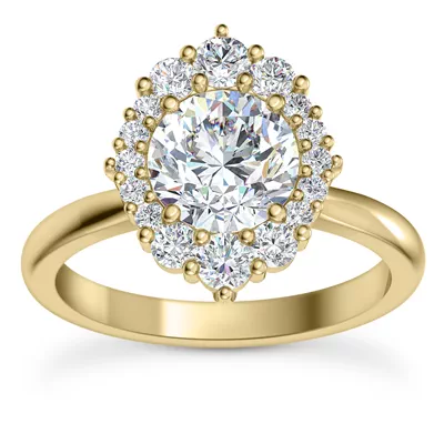 Grus Diamond Engagement Ring