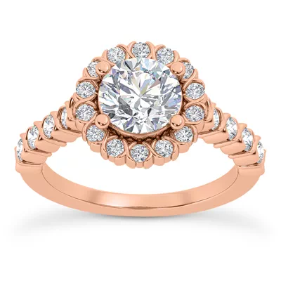 Lovi XO Halo Engagement Ring