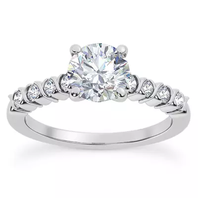 Lucia XO Diamond Engagement Ring