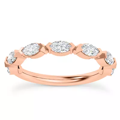 Pala Marquise Diamond Band