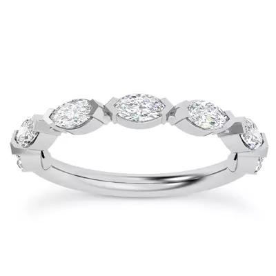 Pala Marquise Diamond Band