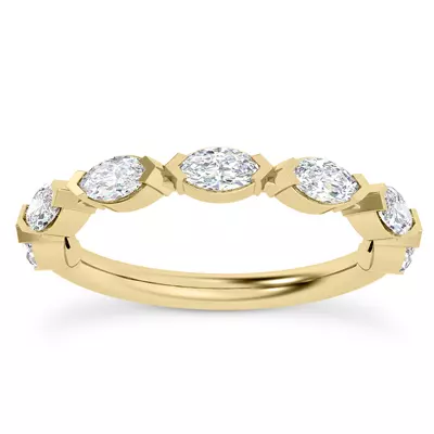 Pala Marquise Diamond Band