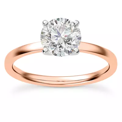 Linda 1.5mm Comfort Fit Engagement Ring