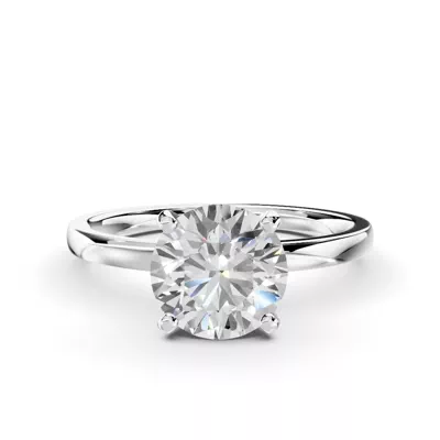 Linda 1.5mm Comfort Fit Engagement Ring