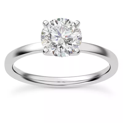 Linda 1.5mm Comfort Fit Engagement Ring