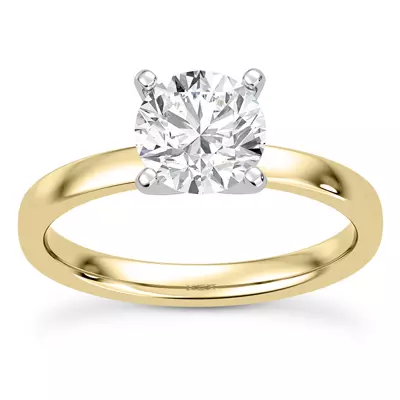 Linda 2mm Comfort Fit Engagement Ring