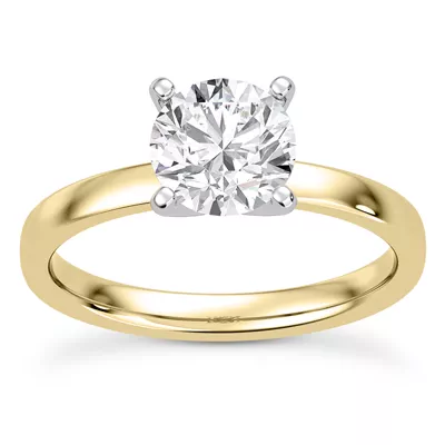 Linda 2mm Comfort Fit Engagement Ring