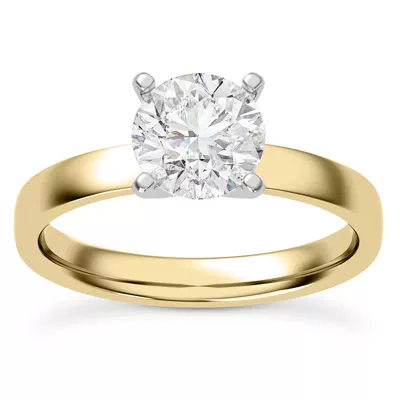 Linda 2.5mm Comfort Fit Engagement Ring
