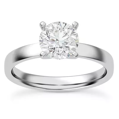 Linda 2.5mm Comfort Fit Engagement Ring