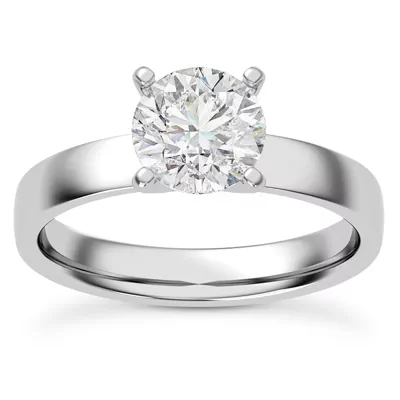 Linda 3mm Comfort Fit Engagement Ring