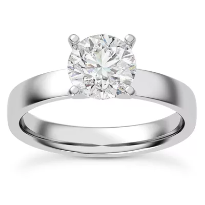 Linda 3mm Comfort Fit Engagement Ring