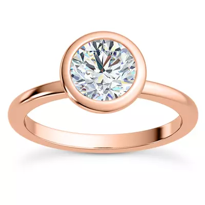 Danika Bezel Engagement Ring