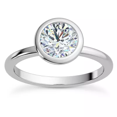 Danika Bezel Engagement Ring