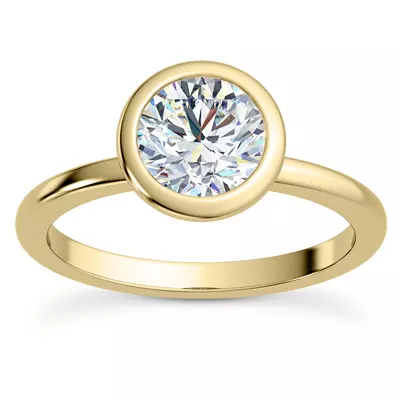 Danika Bezel Engagement Ring