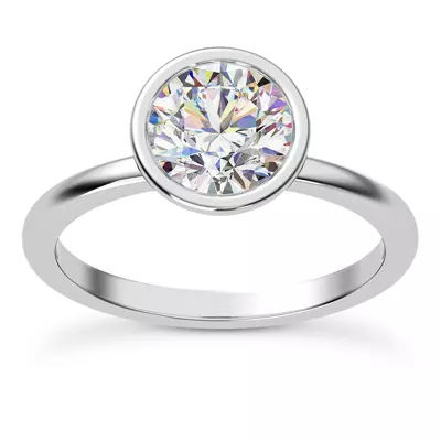 Danika Bezel Engagement Ring