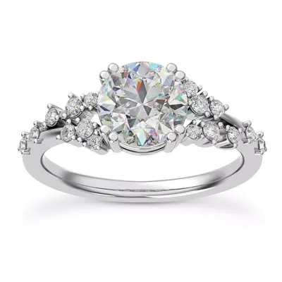 Symphony Scattered Engagement ring