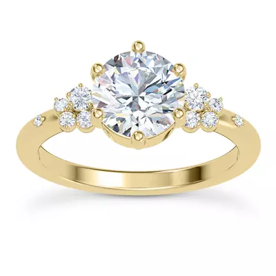 Bernice Cluster Engagement Ring