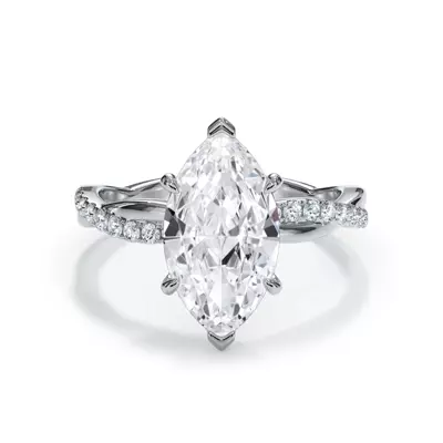 Setting Bellora Pavé Twist Lab