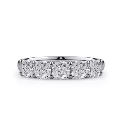 Cushion Cut Lab Diamond 5 Stone Ring (1.50 ct. tw.)
